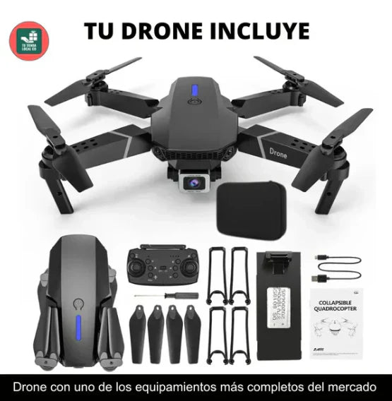 Dron Militar E88 PRO MAX [CÁMARA 4K]