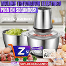 MOLINO TRITURADOR ELECTRICO DE 2 LITROS